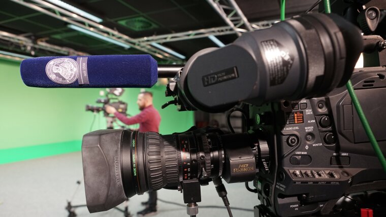 A camera.