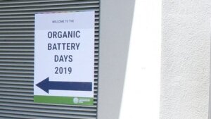 Organic Battery Days 2019